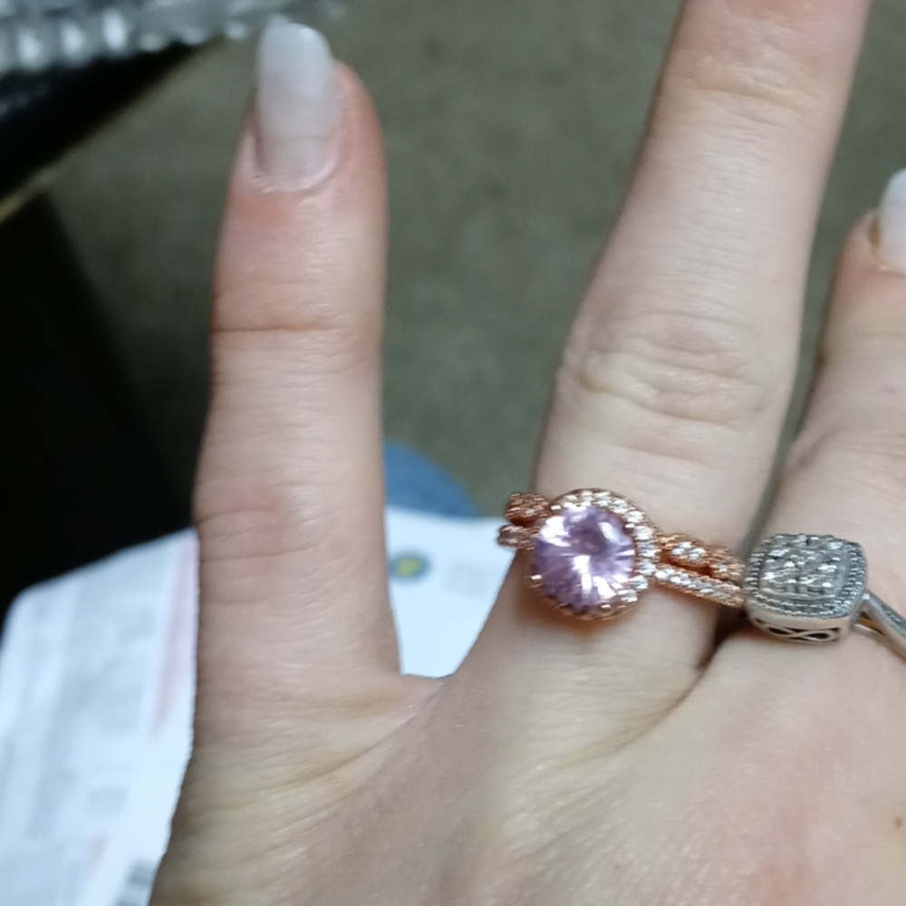 Pink sapphire
